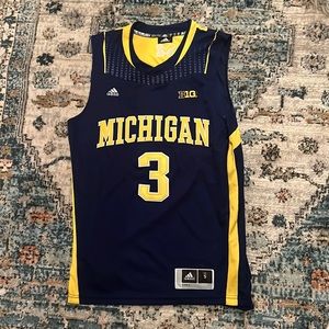 Trey Burke Away Michigan Jersey
